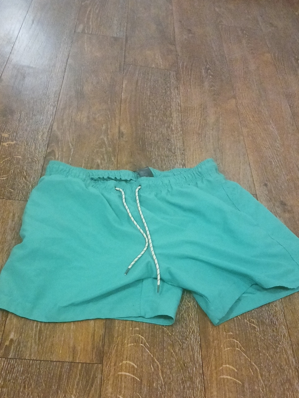 H&M Men's Green Swim Shorts
